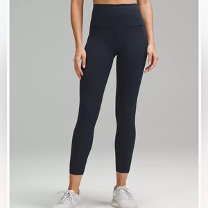Lululemon Wunder Train High-Rise Tight with Pockets 25" in Navy